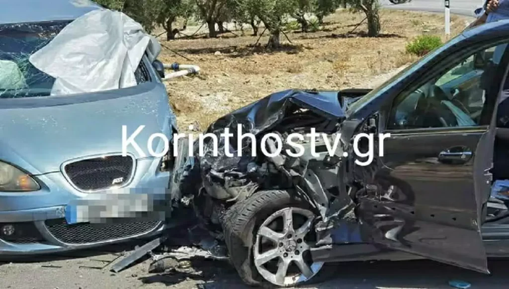 Tροχαίο με 5 τραυματίες στην Κορινθία κοντά στο Σούλι