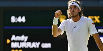 Wimbledon: Μάρεϊ - Τσιτσιπάς 2-3 - Στον 3ο γύρο με ανατροπή