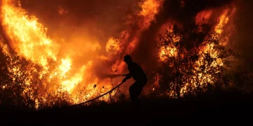 Αλεξανδρούπολη: Συνεχίζεται η φωτιά - Μάχη με τις φλόγες δίνουν οι κάτοικοι