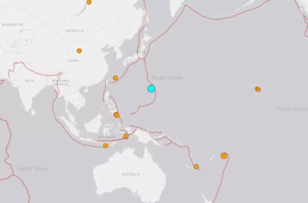 Τεράστιος σεισμός 7,1 Ρίχτερ στις Βόρειες Μαριάνες Νήσους στον Ειρηνικό