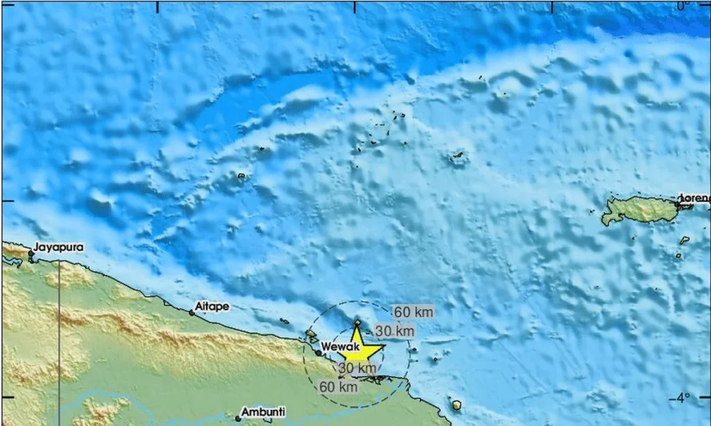 Νέα Γουινέα: Ισχυρός σεισμός 6,5 ρίχτερ στην Παπούα