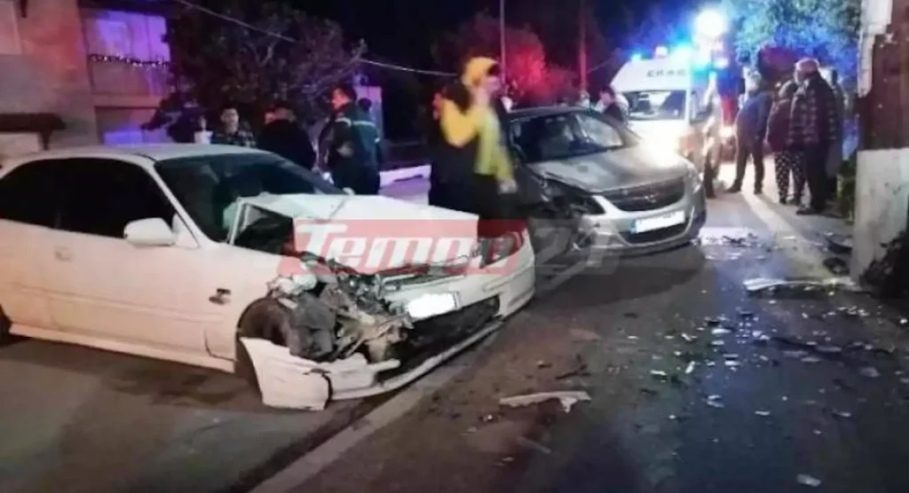 Πάτρα: Ένας τραυματίας σε σοβαρό τροχαίο με σύγκρουση δύο οχημάτων στα Καμίνια