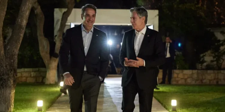 Η πρώτη αποτίμηση της συνάντησης Μητσοτάκη - Μπλίνκεν: «Η Ελλάδα θα λάβει αυτά που έχουν συμφωνηθεί»
