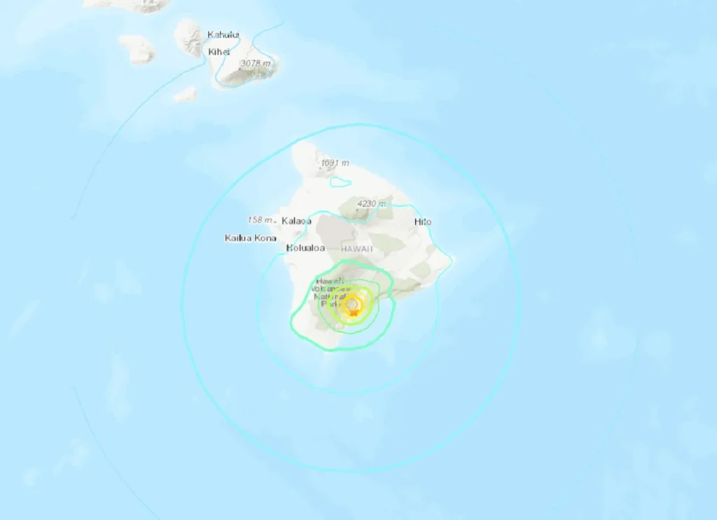 Σεισμός 6,3 Ρίχτερ ταρακούνησε τη Χαβάη