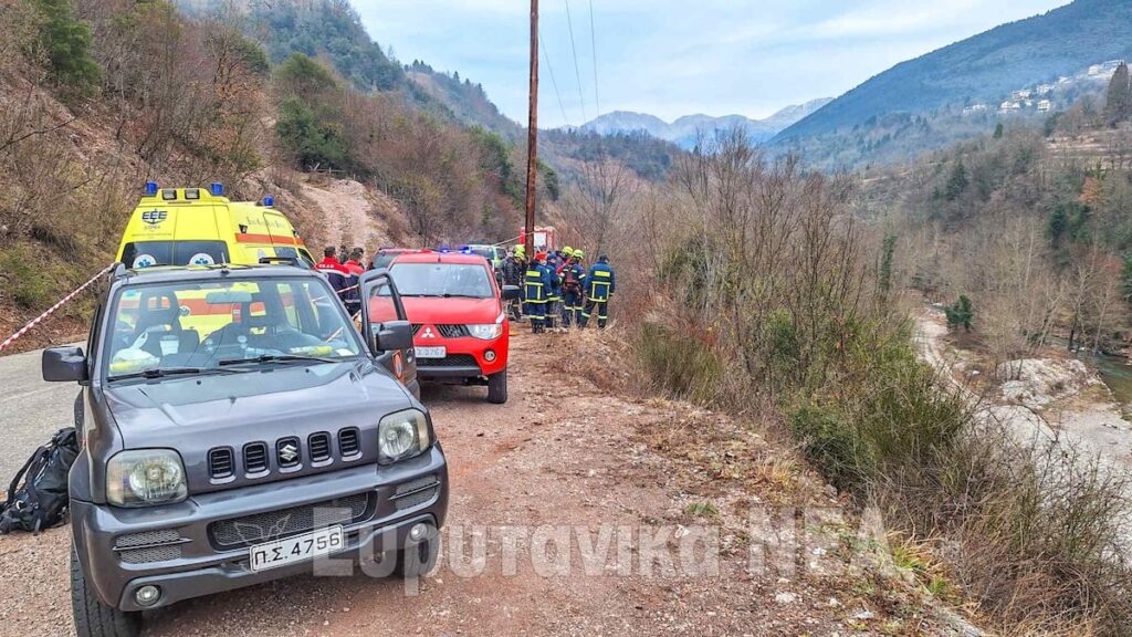 Θανατηφόρο τροχαίο στο Καρπενήσι: Σκοτώθηκε 47χρονος που έπεσε σε γκρεμό με τη μηχανή του