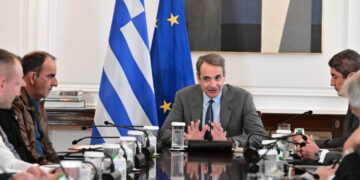 Κ. Μητσοτάκης: Τι είπε στους αγρότες της Θεσσαλίας