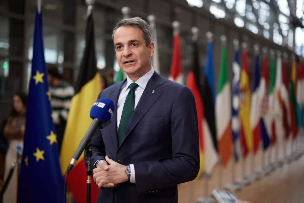 Δηλώσεις Μητσοτάκη στην έκτακτη Σύνοδο του Ευρωπαϊκού Συμβουλίου στις Βρυξέλλες: "Η κρίση στη Μέση Ανατολή να μην γίνει περιφερειακή σύγκρουση"