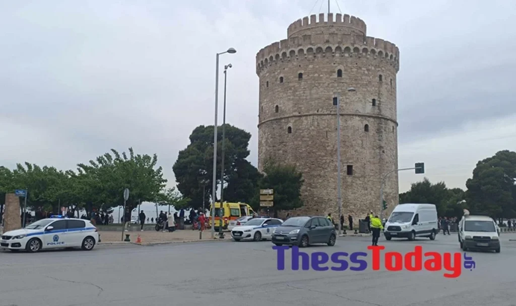 Θεσσαλονίκη: Σκοτώθηκε άνδρας που έπεσε από τον Λευκό Πύργο