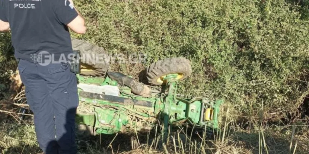 Χανιά: 37χρονος καταπλακώθηκε από τρακτέρ στους Αρμένους Αποκορώνου