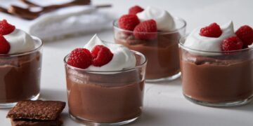 Vegan μους σοκολάτας