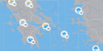 Ο καιρός σήμερα, Πρωτομαγιά 2025
