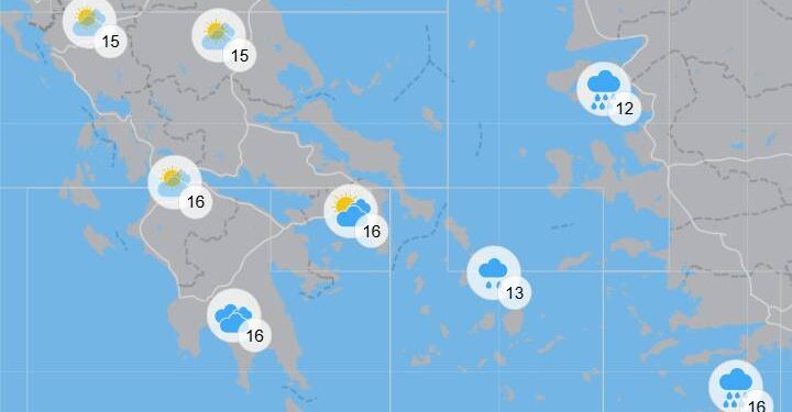 Ο καιρός σήμερα, Πρωτομαγιά 2025