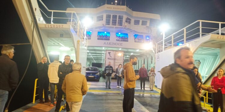 Ταλαιπωρία και καθυστέρηση στο λιμάνι της Ηγουμενίτσας από νταλίκα χωρίς εισιτήριο που μπλόκαρε την αναχώρηση του πλοίου για Κέρκυρα