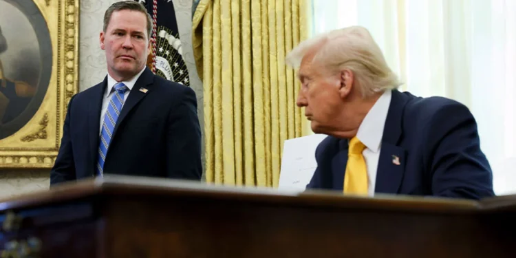 ΗΠΑ: Ο σύμβουλος εθνικής ασφάλειας του Λευκού Οίκου, Μάικ Γουόλτς, αποχωρεί από τη θέση του