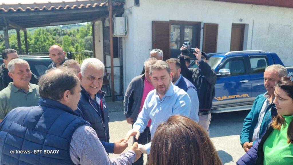 Περιοδεία του Ανδρουλάκη στη Μαγνησία: Αρχή από την Ζαγορά Πηλίου