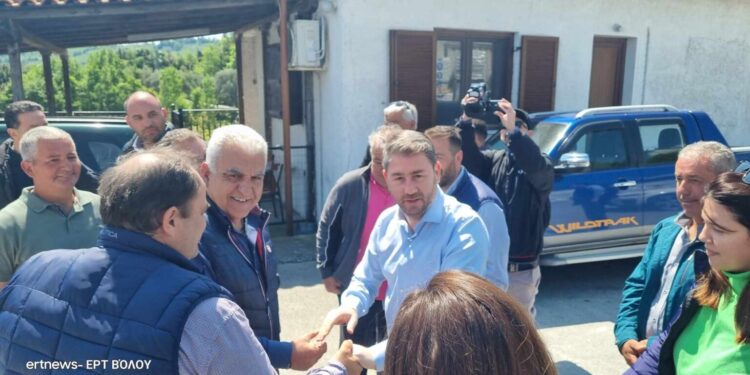 Περιοδεία του Ανδρουλάκη στη Μαγνησία: Αρχή από την Ζαγορά Πηλίου