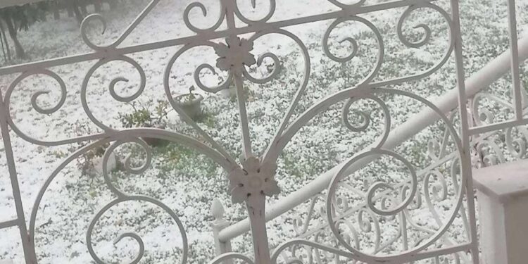 Ισχυρή χαλαζόπτωση στο Κιλκίς