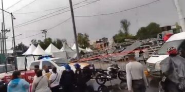 Κατέρρευσε σκηνή σε υπαίθριο συναυλιακό χώρο στην πόλη του Μεξικού – Τουλάχιστον 7 τραυματίες