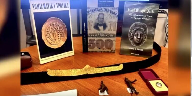 Συνελήφθησαν από το ελληνικό FBI δύο άτομα για παράνομη αγοραπωλησία αρχαιοτήτων