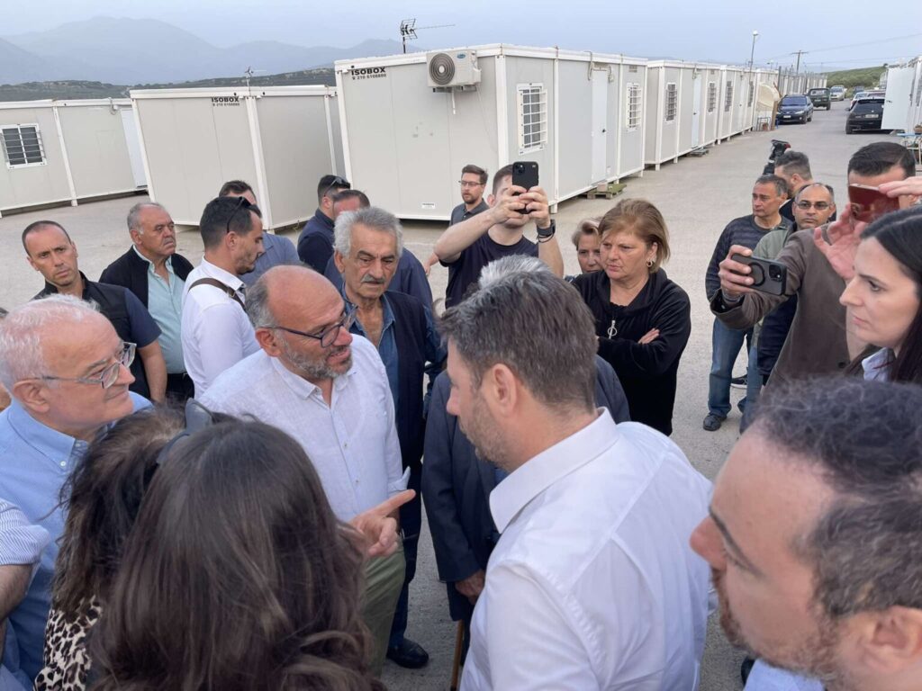 Περιοδεία Νίκου Ανδρουλάκη στη Κρήτη