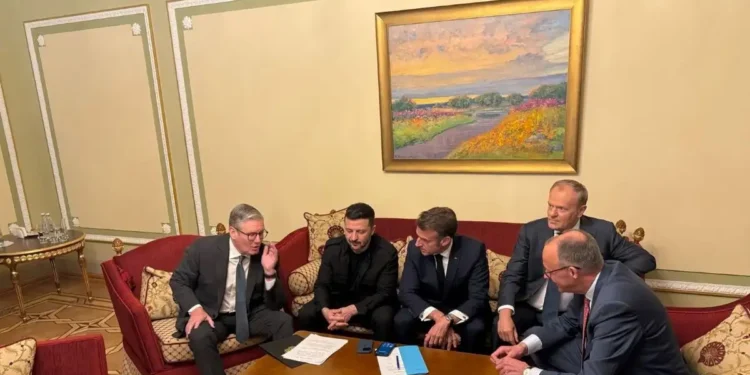 Μακρόν, Στάρμερ και Μερτς συμφώνησαν με τον Τραμπ και απειλούν τον Πούτιν με «Κυρώσεις εάν δεν συμφωνήσει σε εκεχειρία 30 ημερών»