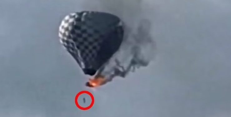 Μεξικό: 40χρονος σκοτώθηκε όταν έπεσε από φλεγόμενο αερόστατο