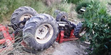 Μεσσηνία: 67χρονος αγρότης στο Πεταλίδι σκοτώθηκε όταν καταπλακώθηκε από το τρακτέρ