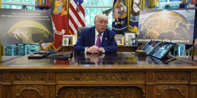 ΗΠΑ: Ο Ντόναλντ Τραμπ ανακοίνωσε την ανάπτυξη της αντιπυραυλικής ασπίδας “Golden Dome”