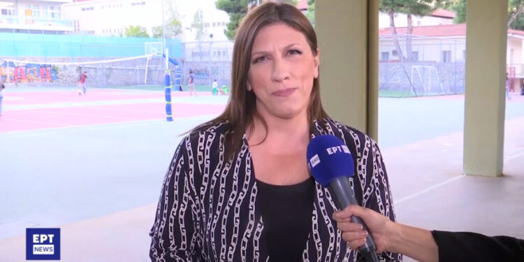 Επίθεση Ζωής Κωνσταντοπούλου κατά Κ. Μητσοτάκη: "Ούτε λέξη για τα παιδιά της Παλαιστίνης"
