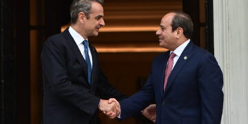 Ο κ. Μητσοτάκης επικοινώνησε τηλεφωνικά με τον Σίσι για την Ι. Μ. Σινά