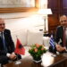 Ο Γ. Γεραπετρίτης συναντήθηκε με τον Αλβανό ΥΠΕΞ  Igli Hasani για τις διμερείς σχέσεις