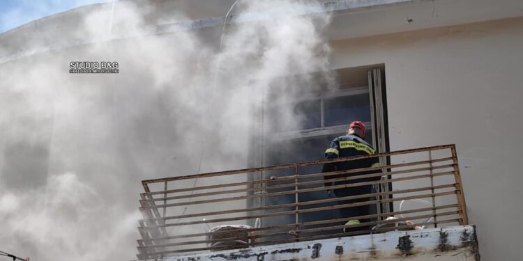 Ναύπλιο: Νεκρή 92χρονη από πυρκαγιά σε διαμέρισμα