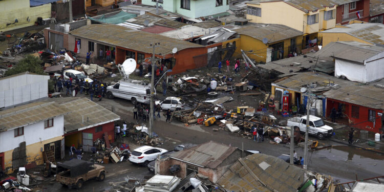 Σεισμός 6,4 Ρίχτερ στη Χιλή - Χιλιάδες νοικοκυριά χωρίς ηλεκτρικό ρεύμα