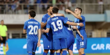 Η Εθνική Ελλάδας με καλή εμφάνιση νίκησε στο Παγκρήτιο με 4-1 τη Σλοβακία