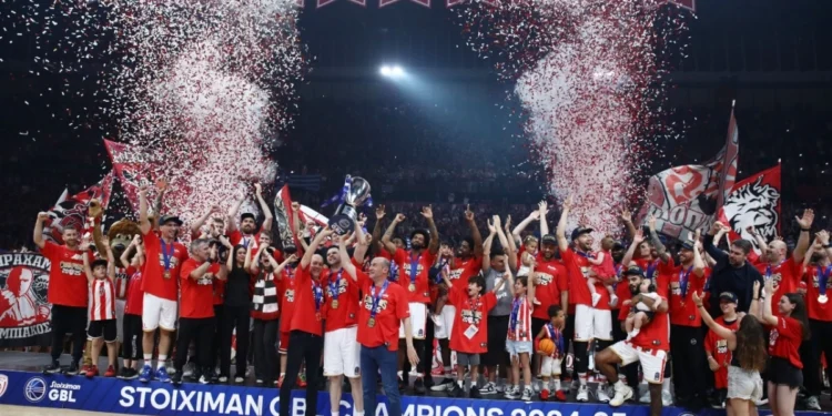 GBL: Ο Ολυμπιακός νίκησε τον Παναθηναϊκό με 85-71 και κατέκτησε για 15η φορά τον τίτλο