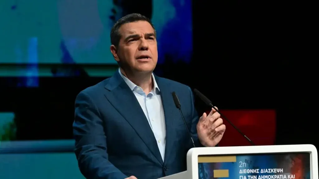 Αλέξης Τσίπρας στη 2η διεθνή διάσκεψη για τη Δημοκρατία και την Κοινωνική Δικαιοσύνη: "Χρειαζόμαστε ένα νέο πατριωτισμός απέναντι στην ολιγαρχία και τη κλεπτοκρατία"