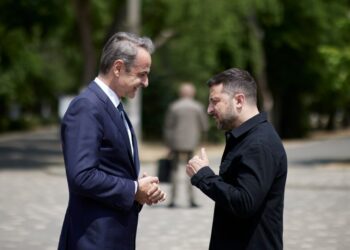 Κ. Μητσοτάκης από την Οδησσό: "Μόνο η Ουκρανία πρέπει και θα αποφασίσει για την αποδοχή ή την απόρριψη οποιασδήποτε ειρηνευτικής φόρμουλας"