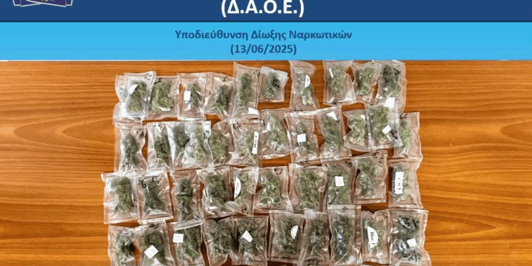 Συνελήφθη στην Καλλιθέα 28χρονος για διακίνηση κάνναβης – Την είχε κρυμμένη κάτω από τη σέλα δικύκλου