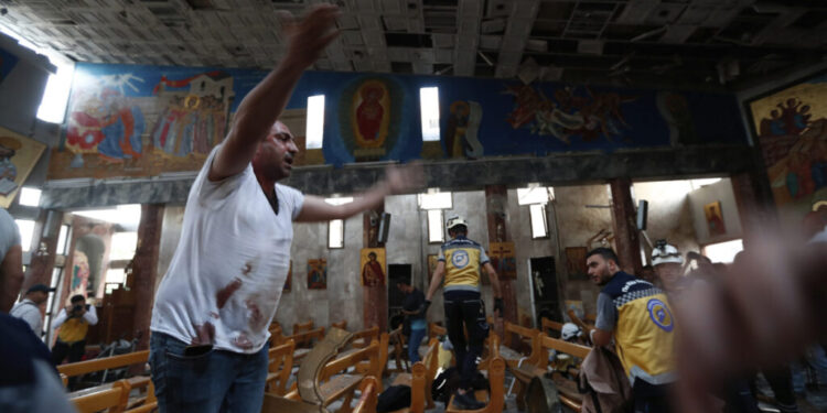 Συρία: Τρομοκρατική επίθεση βομβιστή αυτοκτονίας σε ορθόδοξη εκκλησία στη Δαμασκό - τουλάχιστον 22 νεκροί, 52 τραυματίες