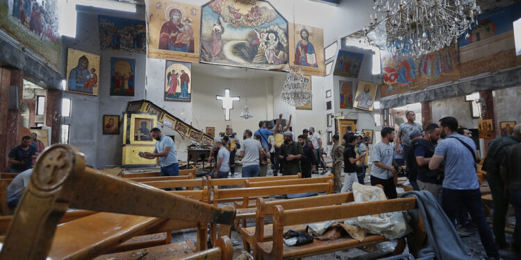 Ανακοίνωση ΥΠΕΞ: "Καταδικάζουμε απερίφραστα την τρομοκρατική επίθεση στην Ελληνορθόδοξη Εκκλησία στη Δαμασκό της Συρίας"