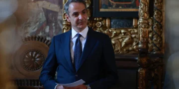 Ο Κ. Μητσοτάκης στο Άγιον Όρος - Εξήγγειλε χρηματοδότηση έργων 100 εκατ. από ΕΣΠΑ