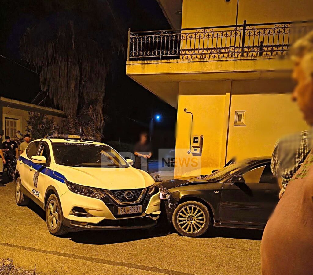 Φιλιατρά: Τέσσερις Ρομά εμβόλισαν περιπολικό για να διαφύγουν και τραυμάτισαν δύο αστυνομικούς - Μία σύλληψη, αναζητούνται τρεις