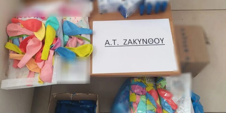 Ζάκυνθος: Κατασχέθηκαν 760 αμπούλες “αερίου γέλιου” στην περιοχή του Λαγανά– Τέσσερις συλλήψεις