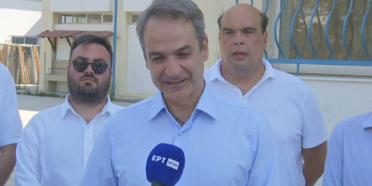 Κ. Μητσοτάκης από τη Σκιάθο: «Η νέα σχολική χρονιά θα υποδεχτεί τα παιδιά σε ένα ανακαινισμένο σχολείο»