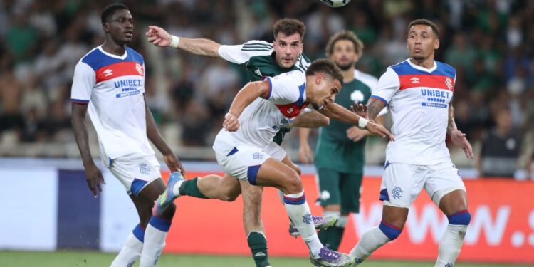 Champions League: Ο Παναθηναϊκός έμεινε στο 1-1 με Ρέιντζερς - Συνεχίζει στο Europa League