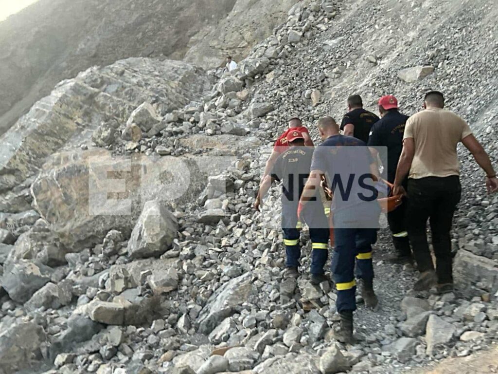 Κρήτη: Διάσωση τουρίστριας που τραυματίστηκε σε μονοπάτι των Σφακίων
