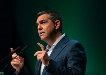 Συνάντηση του Αλ. Τσίπρα με τον Αρχιεπίσκοπο Σινά, Φαράν και Ραϊθώ, Δαμιανό