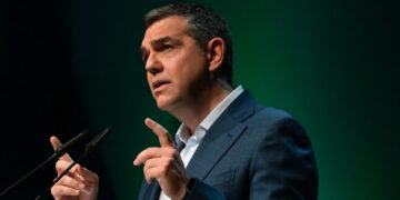 Συνάντηση του Αλ. Τσίπρα με τον Αρχιεπίσκοπο Σινά, Φαράν και Ραϊθώ, Δαμιανό