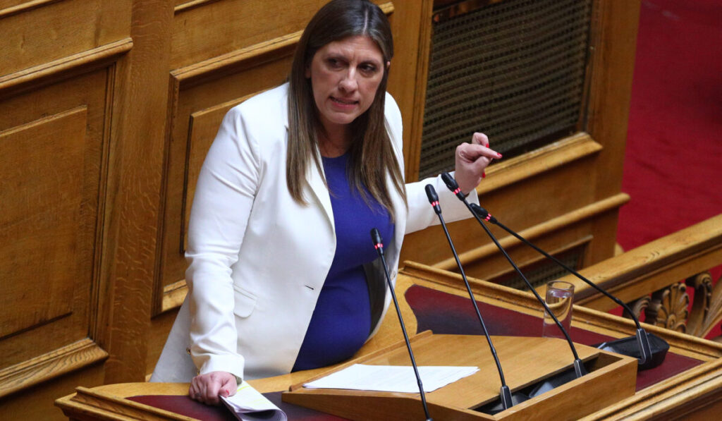 Ζωή Κωνσταντοπούλου: "Δεν μπορεί να μας κυβερνά μια μαφία"