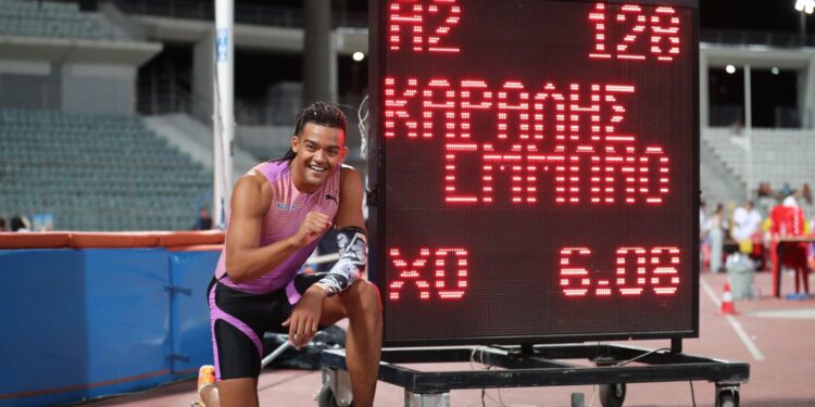 Φοβερή εμφάνιση και πανελλήνιο ρεκόρ 6.08μ. από τον Εμμανουήλ Καραλή - Η τέταρτη καλύτερη επίδοση όλων των εποχών στον κόσμο